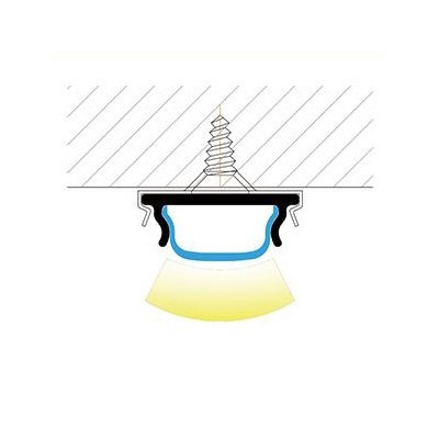 Sada lišty strieborná