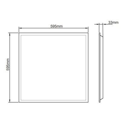 Panel LED 8pack